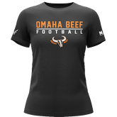 Omaha Beef | Women's Classic Football T-Shirt